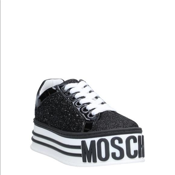 Moschino Shoes - Moschino sneakers high US size 8 Brand New